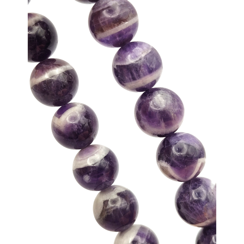 Amethyst Buddha Tooth Bracelet